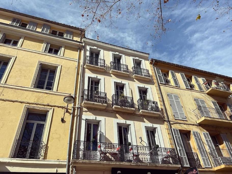 Centre Historique Les Thermes T3 Hyper Centre Balcon Aix-en-Provence Bagian luar foto